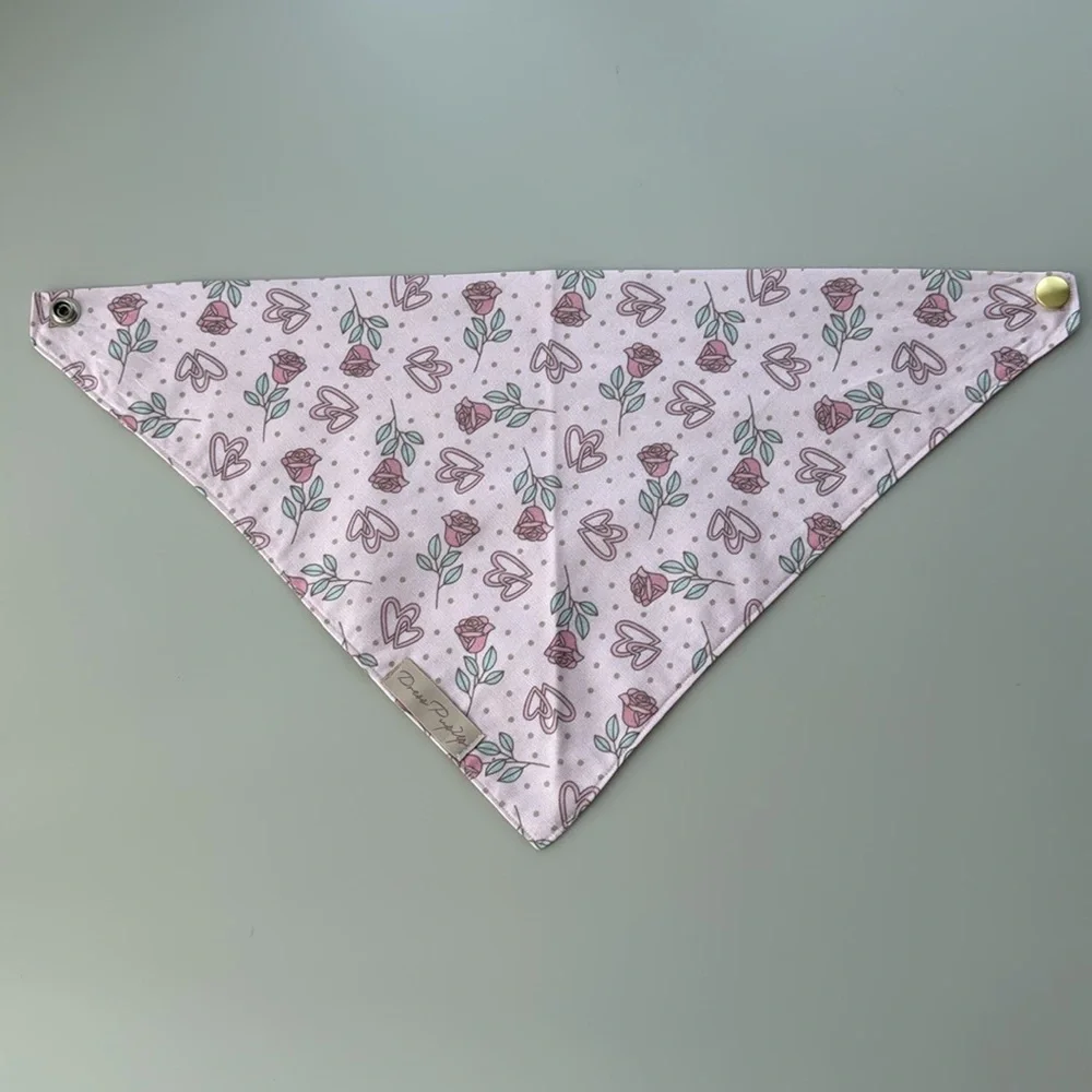 Handmade Dog Bandana – Mother’s Day Edition